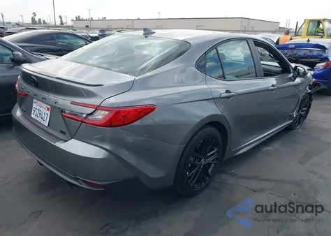 2025 Toyota Camry Xse/Xle/Le/Se z USA, uszkodzony, nr VIN 4T1DAACK4SU593225